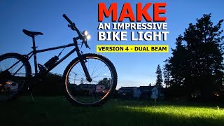 Super bright LED Bike Light // DIY bike light for riding road and trails at night! by Mike Freda 3,448 views 11 months ago 9 minutes, 18 seconds