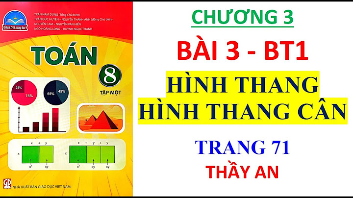 Giải toán lớp 8 tập 1 hình học bài 3