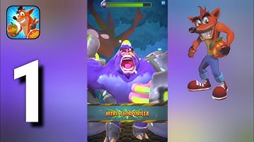 Crash Bandicoot - Gameplay Walkthrough Part 1 | Nitro Scorporilla (Android, iOS) | GAMING Kid