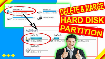 How to Delete Hard Disk Partition in urdu/hindi | Merge Partition | Extend C drive
