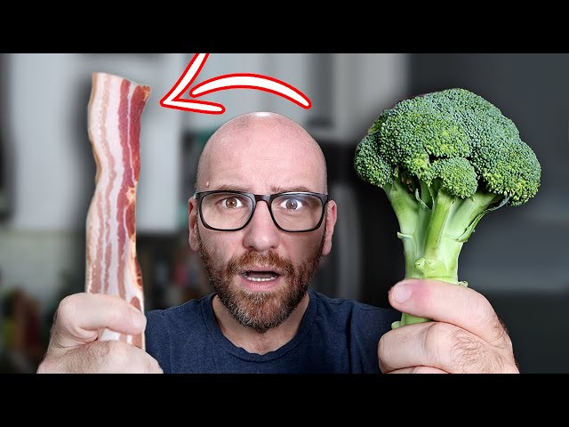 Making Incredibly REALISTIC BACON from Broccoli