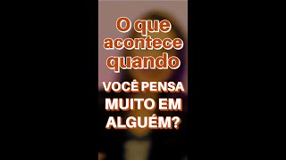 Pensar muito em alguém pode ser pior que você imagina [Vídeo completo no meu canal] #shorts