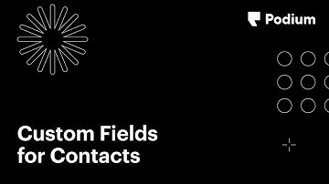 Custom Fields for Contacts
