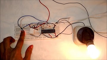 Controlling Light using Capacitive Touch Sensor and 8051 Microcontroller