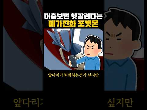 대충보면 헷갈린다는 메가진화 포켓몬
