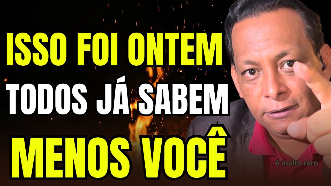 Todo mundo já sabe 🚨DESDE ONTEM À NOITE MENOS VOCÊ - palavra profética 