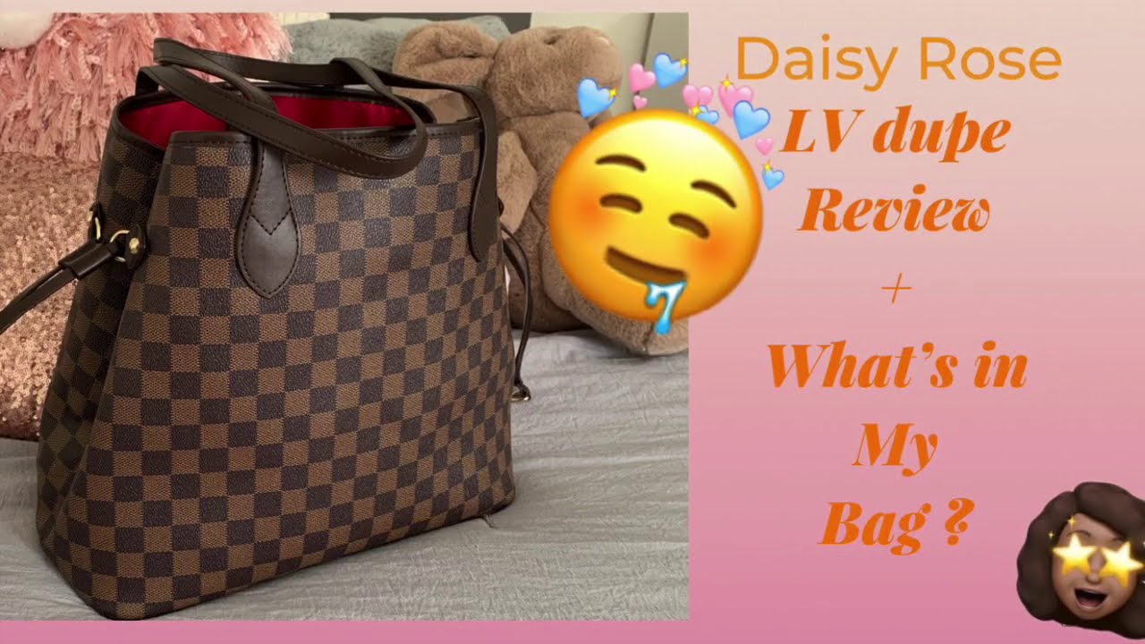 What's in my bag? Feat. Daisy Rose Lv dupe 