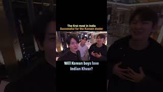 Will Korean boys love Indian Kheer? #koreandost #koreanboys #kheer #loveindia