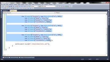 Part 2 Creating an XML document using in memory collection of objects