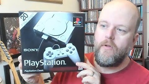 Unboxing the Sony PlayStation Classic Mini & Gameplay