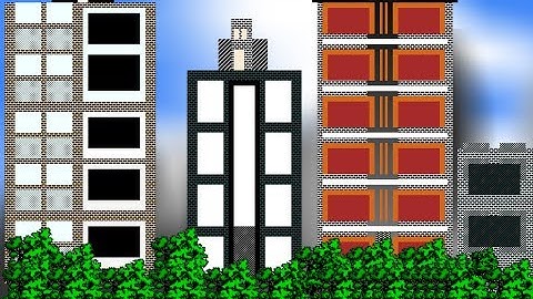 Visual Basic.Net Graphics Tutorial - Drawing Buildings with embedded background