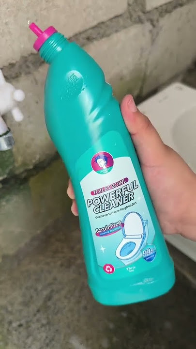 GRABE ANG GALING NITO!! #toiletcleaner #logeski #logeskiclean