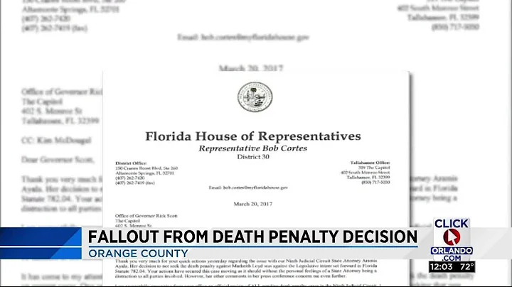 Rep. Bob Cortes reacts to Ayala's death penalty de...