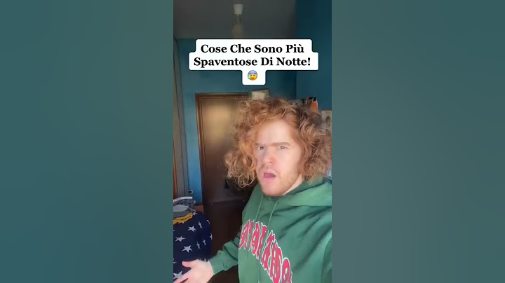 Cose che sono PIÙ spaventose di NOTTE!