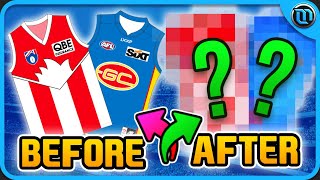 I Tried To Fix The Worst Afl Guernseys And The Results Were ... Interesting