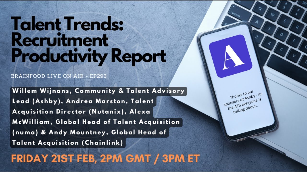 Talent Trends Report - Recruiter Productivity 2025 - YouTube