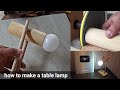 how to make a table lamp | Simple DIY Pallet Projects