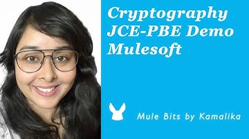 Implementing Cryptography Mule 4 Demo: JCE Cryptography: Password-based encryption (PBE)