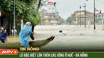 Cảnh báo lũ đặc biệt lớn trên các sông ở Huế - Đà Nẵng | ANTV