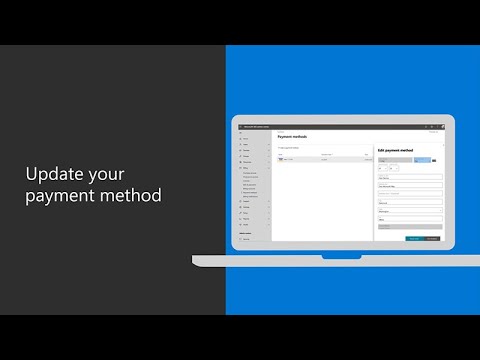 How to update your Microsoft 365 payment method