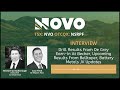 Novo resources  drill results earnin at becher battery metals jv updates and more