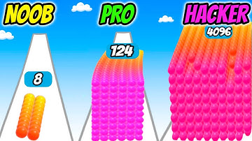 Marble Snake! - NOOB vs PRO vs HACKER