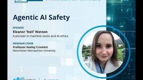IEEE CIS Webinar: Agentic AI Safety