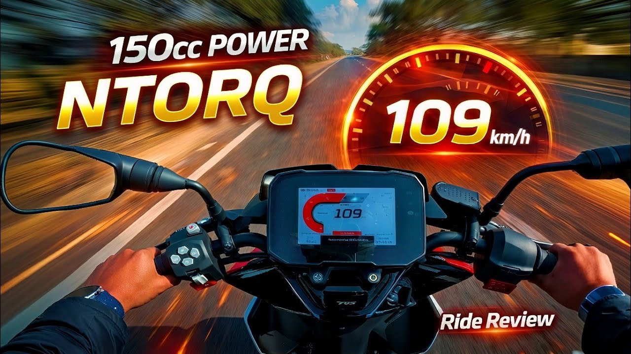 TVS NTORQ 150 Ride Review Hindi | Best Budget TVS Scooter?