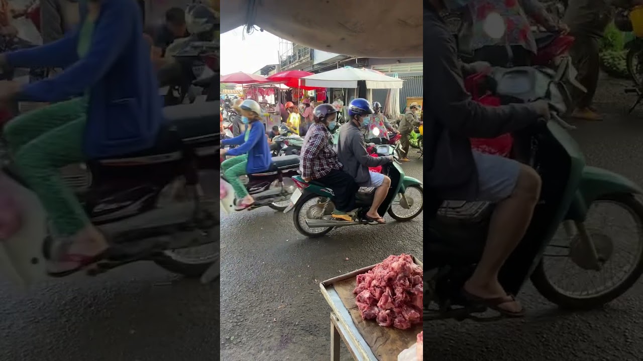 Sạp cá Sông La Ngà quá đông khách - youtube