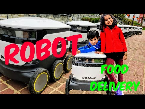 Robot Food Delivery in Fairfax City,VA/ Starship Food Delivery Experience End To End