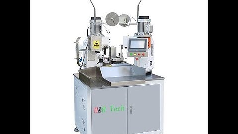 HH-682C Automatic double ends terminal crimping machine