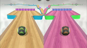 Going Balls Vs Ball Pink - Mobile Gameplay Walkthrough iOS,Android Ball Colors Run New Update