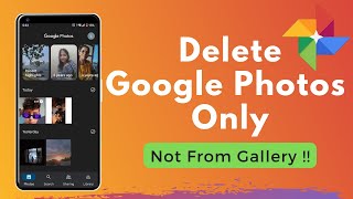 How To Delete Google Photos Only And Not On Your Phone !! (2022)