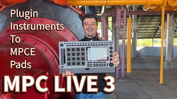 MPC LIVE 3 convert plugins to MPCe samples 