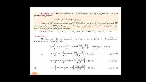 MOM_M6_L04_Chebychev spacing Problem