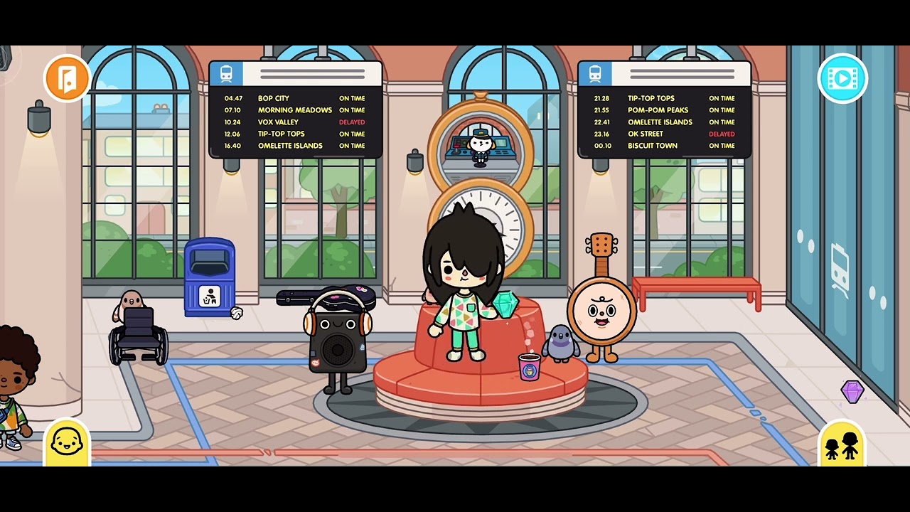 Crumpet secreto en la nueva estación de toca boca YouTube