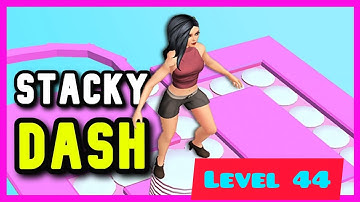 Stacky Dash level 44 #games #game #superlevel #super #shortsvideo #shortvideo #stackydash #gamemania
