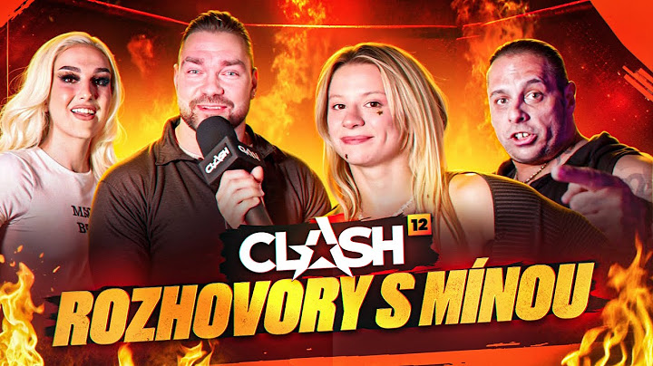 REAKCE NA ÚVODNÍ TISKOVOU KONFERENCI | Rozhovory s MÍNOU | #clash12 | clashmma.com