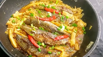 Cá nục kho măng _ Cách làm cá nục kho măng chuẩn vị ,thịt cá chắc không bị tanh