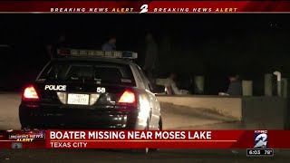 Boater missing near Moses Lake