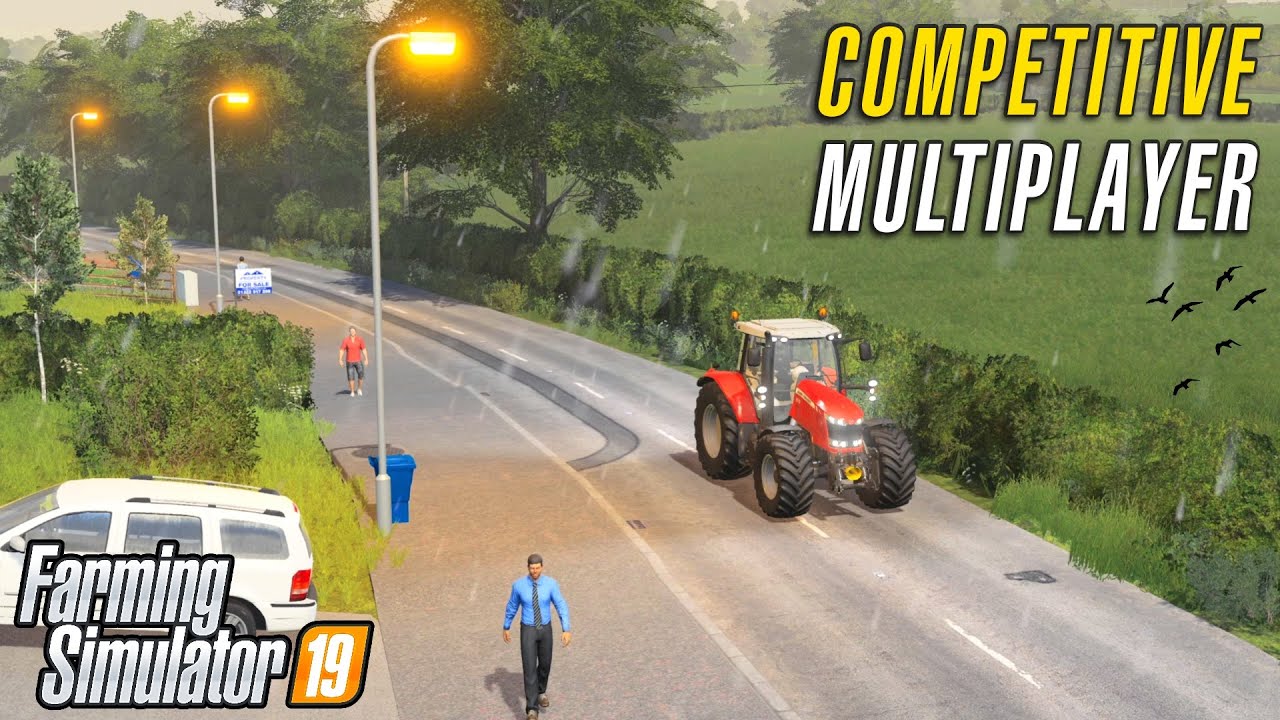 WHAT A GRIM DAY TO BE MAKING MONEY | COMPETITIVE MULTIPLAYER FS19 | The ...