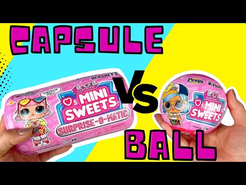 NEW! LOL Surprise Mini Sweets Toy Unboxing! Which One Is Better ? #toys #lolsurprise #unboxing