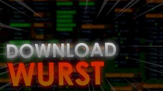 How to install Wurst Hacked Client for 1.15.2