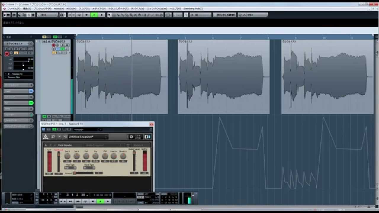 ボーカル素材を後からグロウルっぽくできるエフェクトを作ってみた Youtube