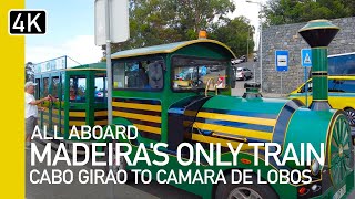 (Cc) Madeira, Portugal | Train Ride From Cabo Girão To Câmara De Lobos