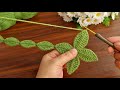 You will love it when you see what I made from leaves.How to crochet bag handle, head band model
