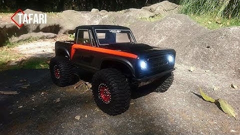 Vanquish VS4-10 Origin Halfcab Body -  RC crawler - Chasis de aluminio y fibra de carbón.