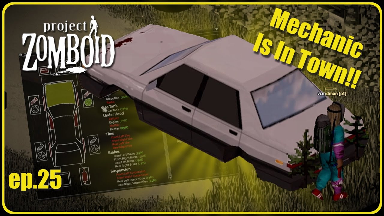 Time To Scrap Down Some Cars Project Zomboid Co op ep25 YouTube