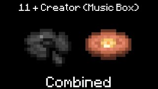 11 + Creator (Music Box) Minecraft Music Disc Resimi