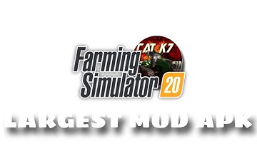 ♻️fs 20  largest new mod  apk SIZE:- 1.99GB😱😱 #fs20